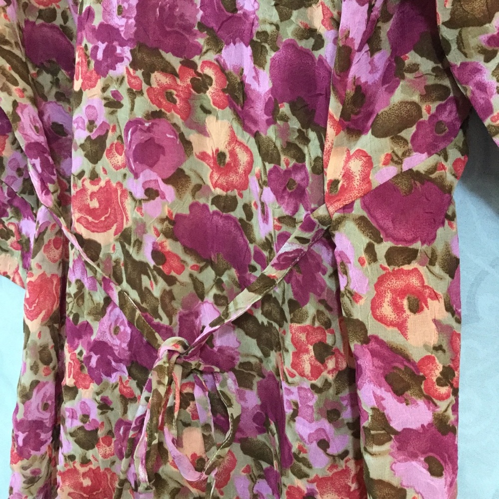 2/$18 NWOT Vintage Claudia Richard 3/4 Sleeve Top - Picture 6 of 6